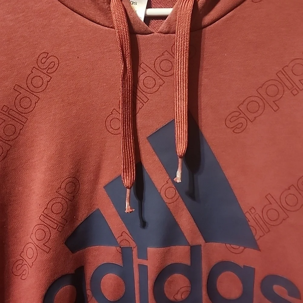 Mens Adidas Hoodie Size XL Cotton